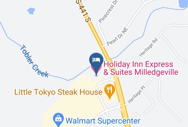 Baldwin - Holiday Inn Express & Suites Milledgeville Maps