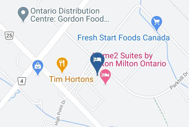 Halton - Holiday Inn Express & Suites Milton Maps