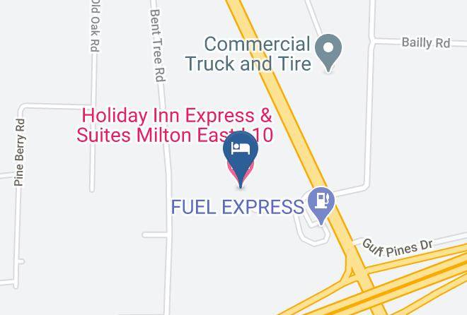 Santa Rosa - Holiday Inn Express & Suites Milton East I 10 Maps