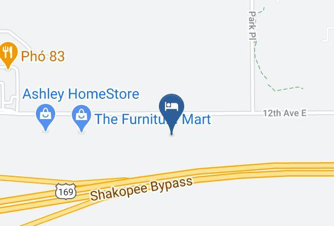 Holiday Inn Express & Suites Minneapolis Sw Shakopee Map