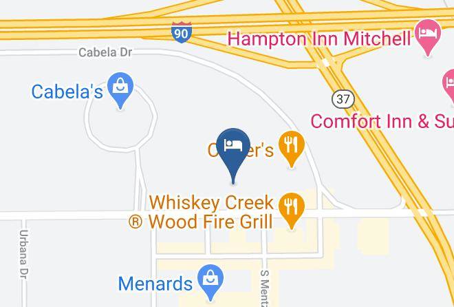 Davison - Holiday Inn Express & Suites Mitchell Maps