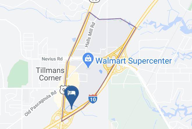 Mobile - Holiday Inn Express & Suites Mobile West I 10 Maps