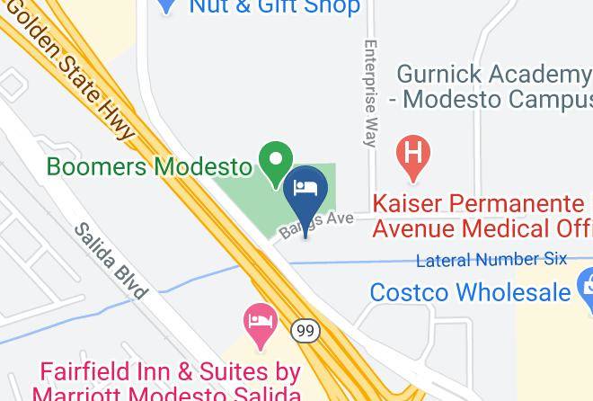 Stanislaus - Holiday Inn Express & Suites Modesto Salida Maps