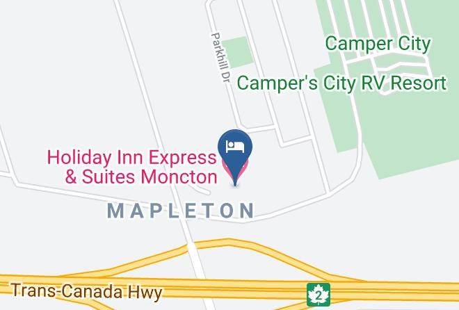 Westmorland - Holiday Inn Express & Suites Moncton Maps