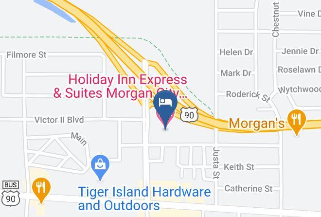 St Mary Par - Holiday Inn Express & Suites Morgan City Tiger Island Maps