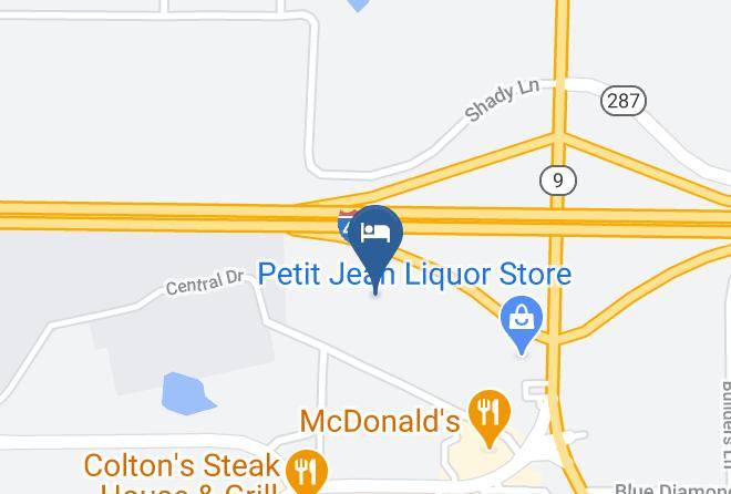 Conway - Holiday Inn Express & Suites Morrilton Maps