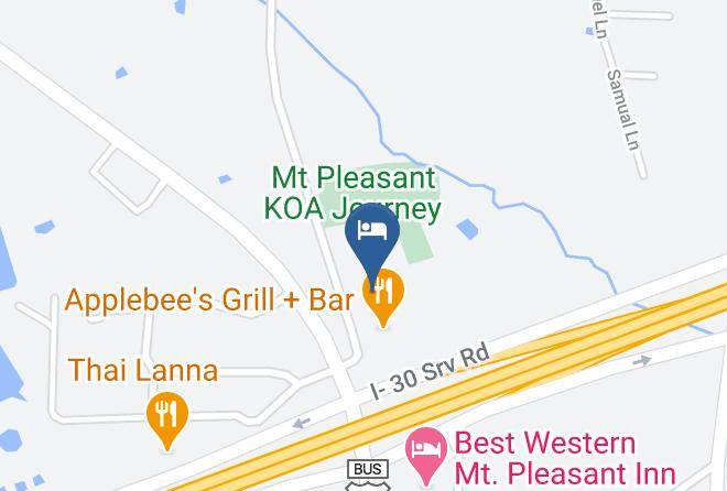 Titus - Holiday Inn Express & Suites Mount Pleasant Maps