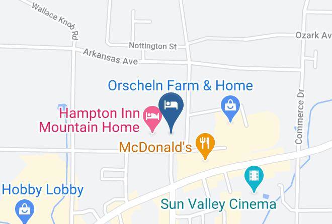 Baxter - Holiday Inn Express & Suites Mountain Home Maps