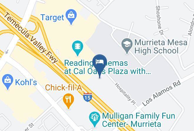 Holiday Inn Express & Suites Murrieta Temecula Map