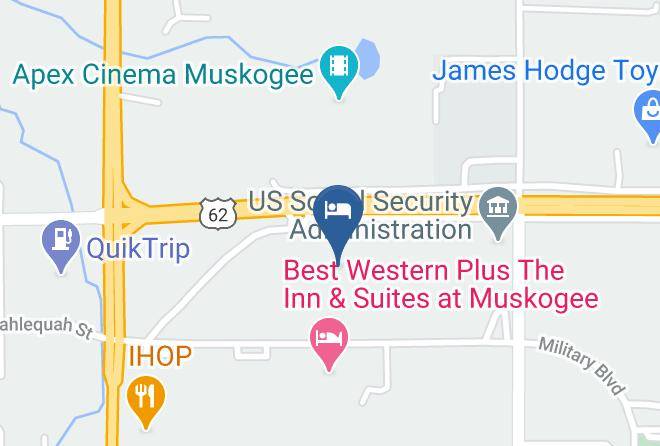 Muskogee - Holiday Inn Express & Suites Muskogee Maps