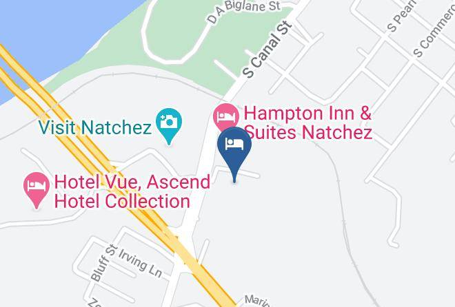 Adams - Holiday Inn Express & Suites Natchez South Maps