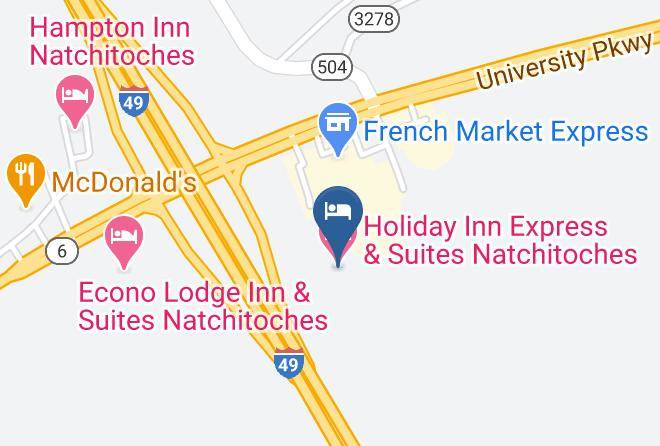 Natchitoches Par - Holiday Inn Express & Suites Natchitoches Maps