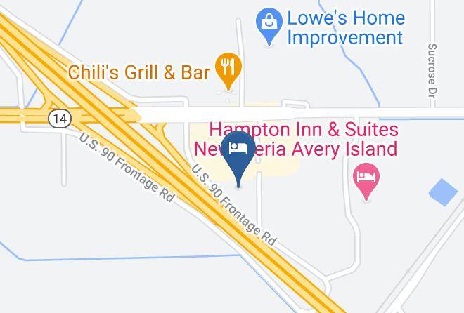 Iberia Par - Holiday Inn Express & Suites New Iberia Avery Island Maps