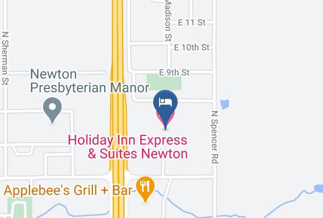 Harvey - Holiday Inn Express & Suites Newton Maps