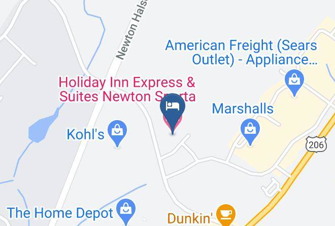 Sussex - Holiday Inn Express & Suites Newton Sparta Maps