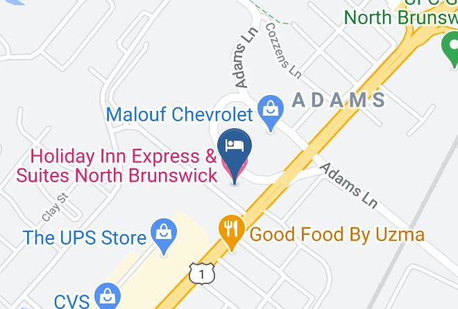 Middlesex - Holiday Inn Express & Suites North Brunswick Maps