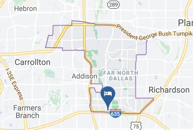 Dallas - Holiday Inn Express & Suites North Dallas At Preston Maps