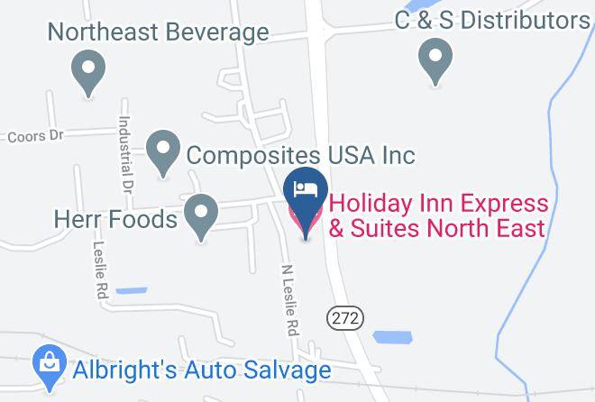 Cecil - Holiday Inn Express & Suites North East Maps