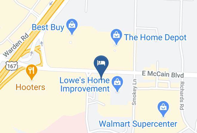 Pulaski - Holiday Inn Express & Suites North Little Rock Maps