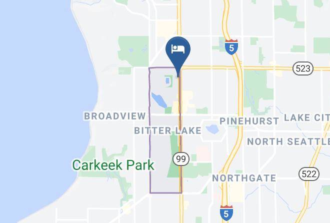 King - Holiday Inn Express & Suites North Seattle Shoreline Maps