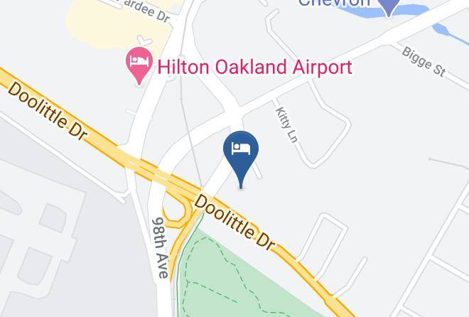 Alameda - Holiday Inn Express & Suites Oakland Airport Maps