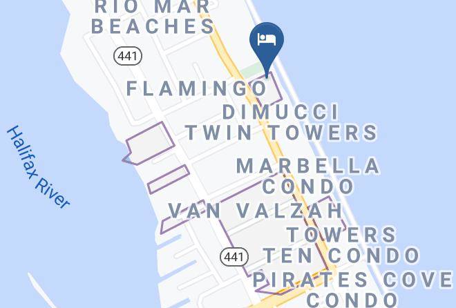 Volusia - Holiday Inn Express & Suites Oceanfront Daytona Beach Shores Maps