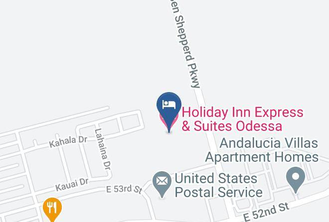 Ector - Holiday Inn Express & Suites Odessa Maps