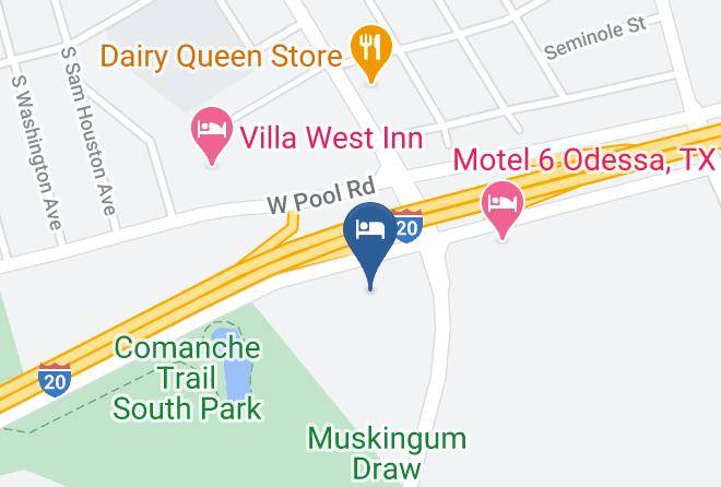 Ector - Holiday Inn Express & Suites Odessa I 20 Maps