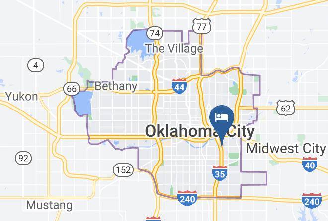 Oklahoma - Holiday Inn Express & Suites Oklahoma City Southeast I 35 Maps