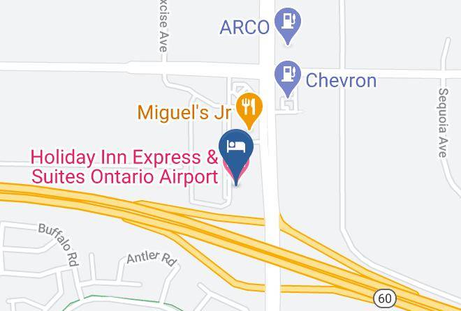San Bernardino - Holiday Inn Express & Suites Ontario Airport Maps