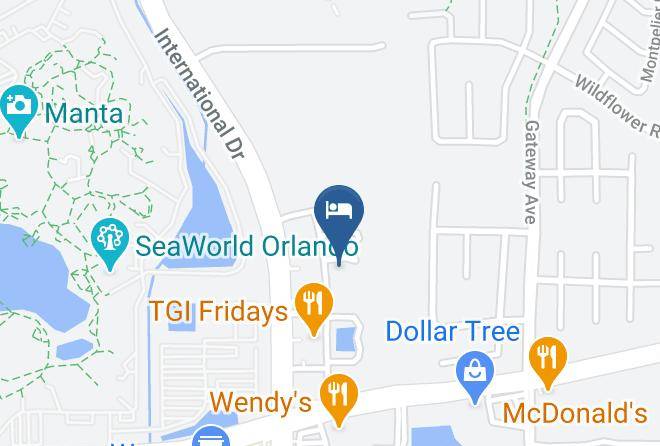 Orange - Holiday Inn Express & Suites Orlando At Seaworld Maps