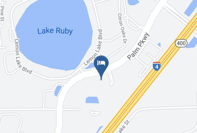 Orange - Holiday Inn Express & Suites Orlando Lake Buena Vista Maps