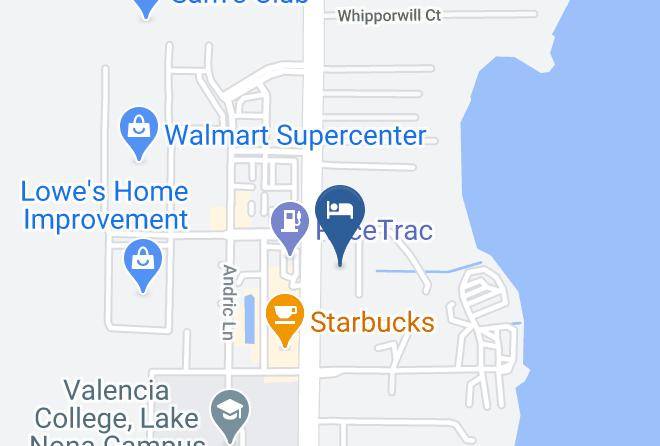 Orange - Holiday Inn Express & Suites Orlando Lake Nona Area Maps
