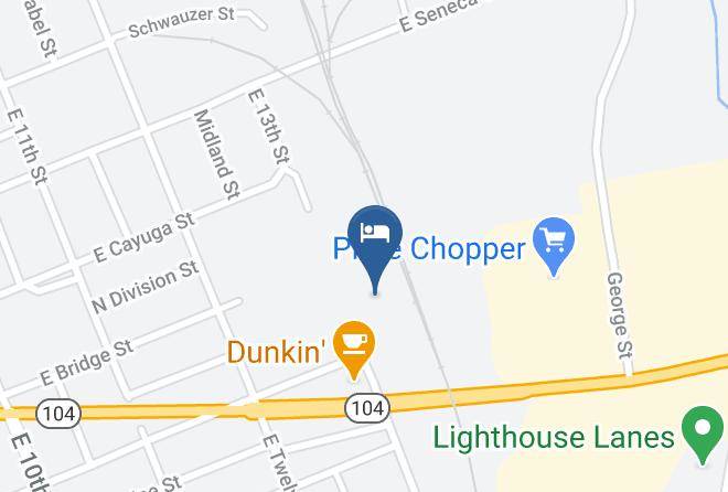 Holiday Inn Express & Suites Oswego Map