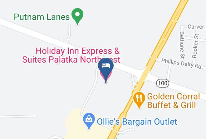Putnam - Holiday Inn Express & Suites Palatka Northwest Maps