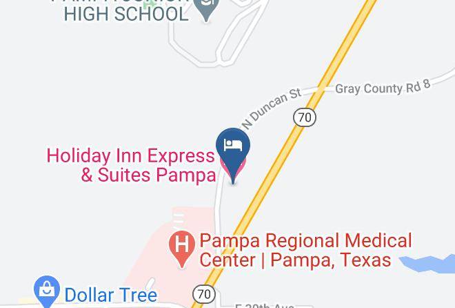 Gray - Holiday Inn Express & Suites Pampa Maps