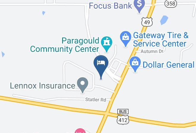 Greene - Holiday Inn Express & Suites Paragould Maps