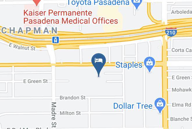 Los Angeles - Holiday Inn Express & Suites Pasadena Los Angeles Maps