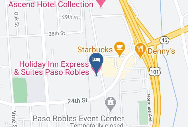 San Luis Obispo - Holiday Inn Express & Suites Paso Robles Maps