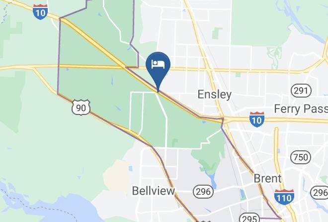 Escambia - Holiday Inn Express & Suites Pensacola W I 10 Maps