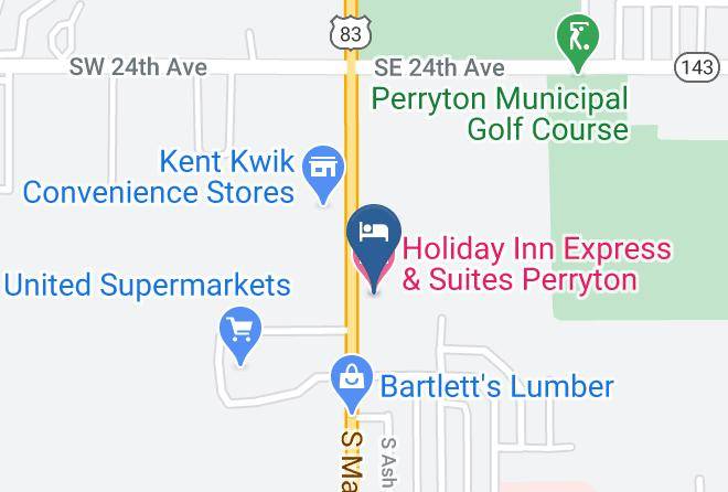 Ochiltree - Holiday Inn Express & Suites Perryton Maps