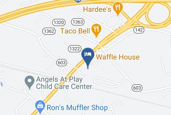 Holiday Inn Express & Suites Petersburg Dinwiddie Map
