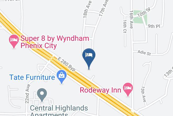 Russell - Holiday Inn Express & Suites Phenix City Ft Benning Area Maps