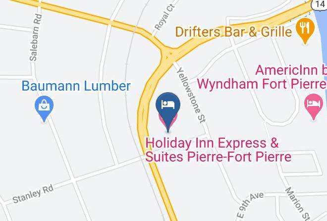 Stanley - Holiday Inn Express & Suites Pierre Fort Pierre Maps