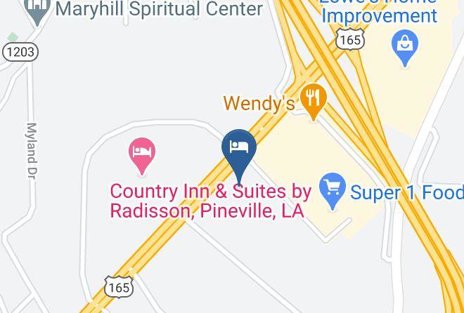 Rapides Par - Holiday Inn Express & Suites Pineville Alexandria Area Maps
