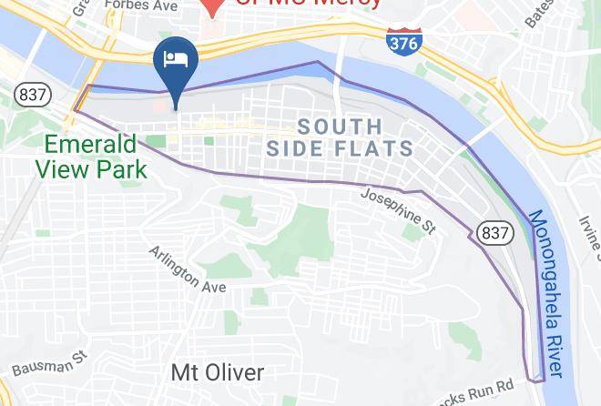 Allegheny - Holiday Inn Express & Suites Pittsburgh South Side Maps