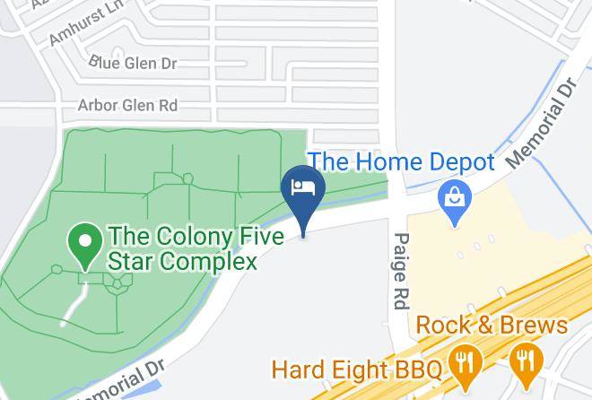 Denton - Holiday Inn Express & Suites Plano The Colony Maps