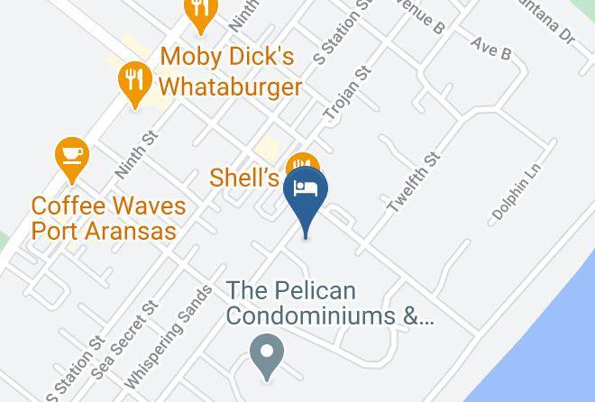 Nueces - Holiday Inn Express & Suites Port Aransas Beach Area Maps