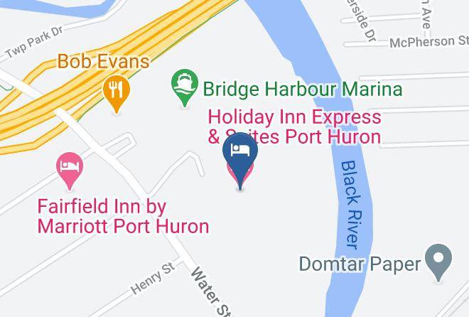 Holiday Inn Express & Suites Port Huron Map