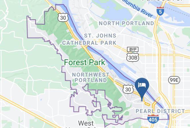 Multnomah - Holiday Inn Express & Suites Portland Nw Downtown Maps
